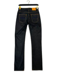 Nudie Jeans Black Cotton Men Jeans
