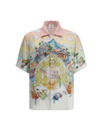 Casablanca Cuban Collar Shirt