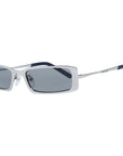More & More Silver Metal Sunglasses