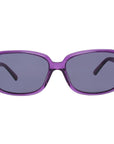 More & More Purple Plastic Sunglasses