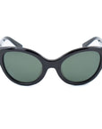 Vuarnet Black Acetate Sunglasses