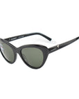 Vuarnet Black Acetate Sunglasses