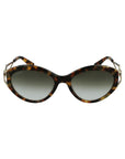 Lanvin Brown Acetate Sunglasses