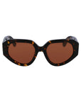 Lanvin Brown Acetate Sunglasses