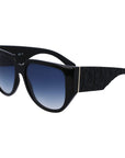 Ferragamo Black Bio Injected Sunglasses