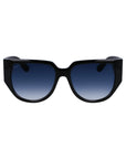 Ferragamo Black Bio Injected Sunglasses