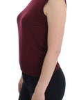 Dolce & Gabbana Elegant Red Wool Sleeveless Pullover Vest