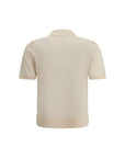 Tory Burch Wool and silk Polo Shirt