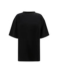 Balenciaga Logo rhinestones T-shirt