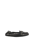 Prada Vintage-effect leather Loafers