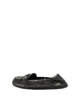 Prada Vintage-effect leather Loafers
