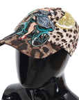 Dolce & Gabbana Elegant Sequined Leopard Baseball Cap