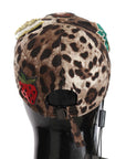 Dolce & Gabbana Elegant Sequined Leopard Baseball Cap
