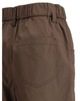 Brunello Cucinelli Cotton Elasticated Pants