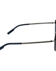 Ermenegildo Zegna Gray Men Sunglasses