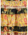 Valentino Long flounce Skirt