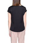 Alviero Martini Prima Classe Black Viscose Shirt