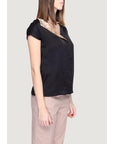 Alviero Martini Prima Classe Black Viscose Shirt