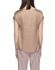 Alviero Martini Prima Classe Beige Viscose Shirt