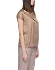 Alviero Martini Prima Classe Beige Viscose Shirt