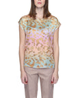 Alviero Martini Prima Classe Beige Polyester Shirt