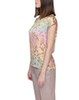 Alviero Martini Prima Classe Beige Polyester Shirt