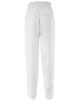 Yes Zee White Linen Jeans & Pant