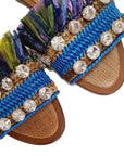 Dolce & Gabbana Multicolor Lambskin Women Sandal