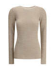 Brunello Cucinelli Cashmere Long Sleeve Jersey