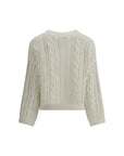 Brunello Cucinelli Lace-knit Sweater