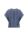 Brunello Cucinelli Lace-knit Vest