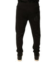 Dolce & Gabbana Black Cotton Jogger Men Sweatpants Pants