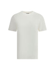 Jil Sander T-Shirt with leather patch