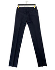 Valentino Blue Virgin Wool Men Trouser