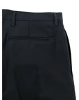 Valentino Blue Virgin Wool Men Trouser
