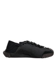 Dolce & Gabbana Black Nylon NS1 Low Top Men Sneakers Shoes