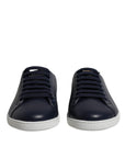 Dolce & Gabbana Black Low Top Men Saint Tropez Sneakers Shoes