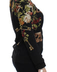Dolce & Gabbana Elegant Medieval Print Silk Blouse
