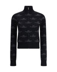 Balenciaga All-over logo Cardigan
