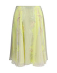 Versace Medusa Midi Skirt