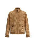 Gucci Suede bomber Jacket