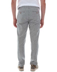 Yes Zee Gray Cotton Men Trouser