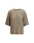 Brunello Cucinelli Sweater in perforated knit