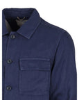 AT.P.CO Blue Linen Shirt