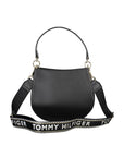 Tommy Hilfiger Black Polyester Women Handbag