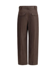 Brunello Cucinelli Belted linen Pants