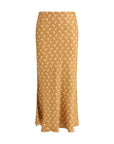 Marine Serre Moon satin midi Skirt