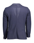 Gant Blue Polyester Men Jacket