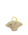 La Milanesa Calore Straw Handbag