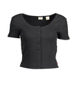 Levi's Black Cotton Women Top